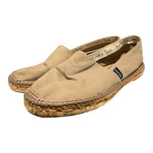 Viscata Barceloneta Women’s Canvas Espadrilles Size 6.5 Beige Casual Lifestyle